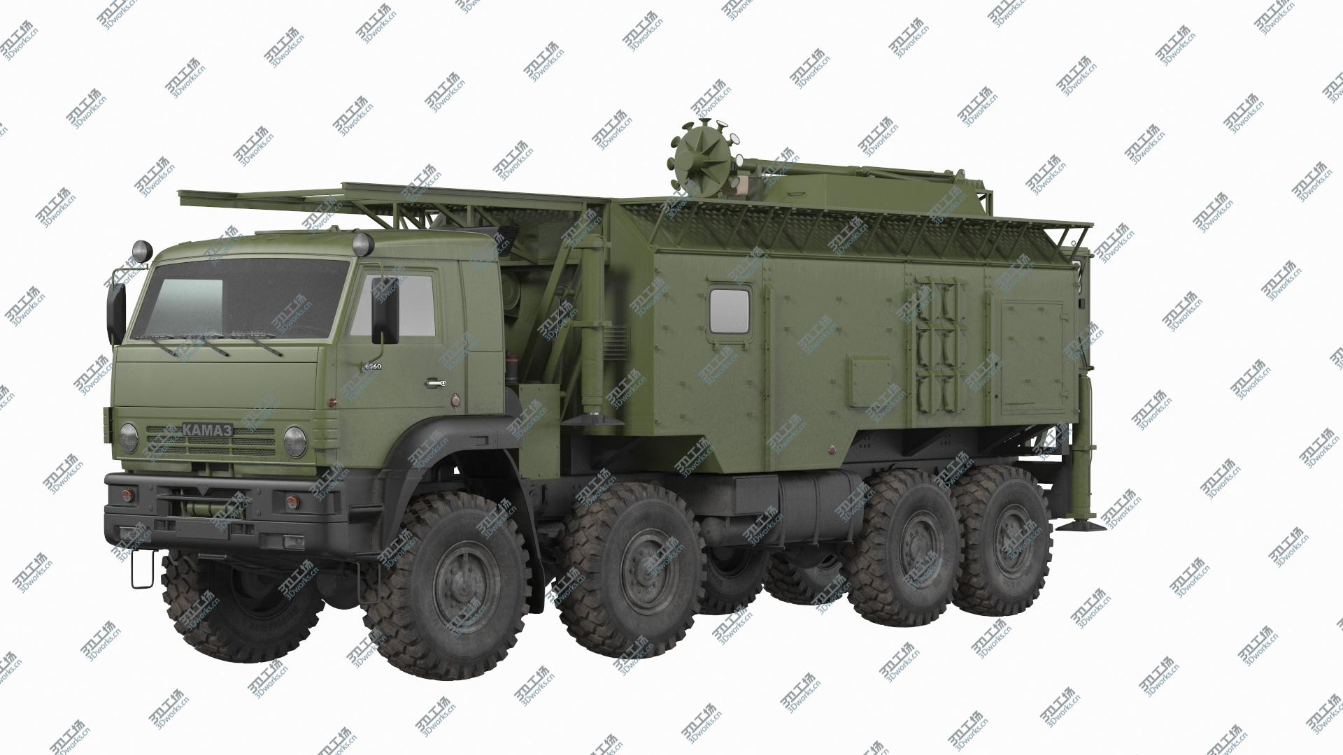 images/goods_img/20210319/3D Krasukha 4 Mobile Electronic Warfare System Rigged/3.jpg